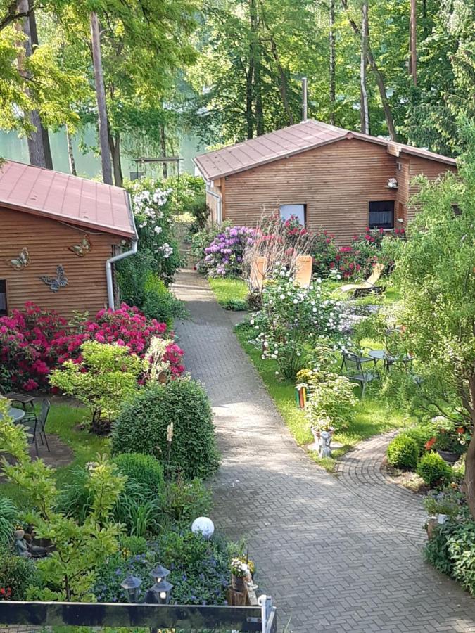 Monikas Gaestehaeuser Seeblick ฮิมเมลพ์ฟอร์ท ภายนอก รูปภาพ